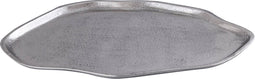 PTMD Plateau Louiza - 29x46x2 cm - Aluminium - Zilver