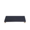 PTMD Plateau Uchizi - 49x29x4 cm - Aluminium - Zwart