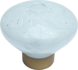 PTMD Redina Tafellamp - 20 x 20 x 17 cm - Glas - Wit