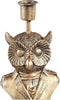 PTMD Ressy Gold poly candleholder dressed up owl SET van 2