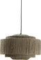 PTMD Revy Hanglamp - 41 x 41 x 25 cm - jute - Naturel