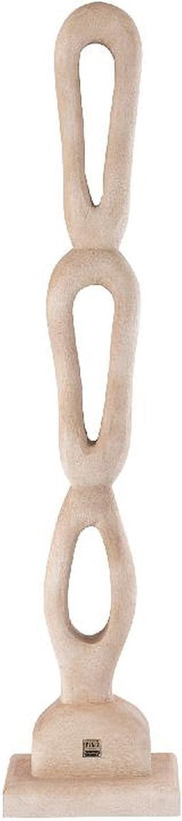PTMD Rhyce Natural Mango Wood Statue Open Figure L