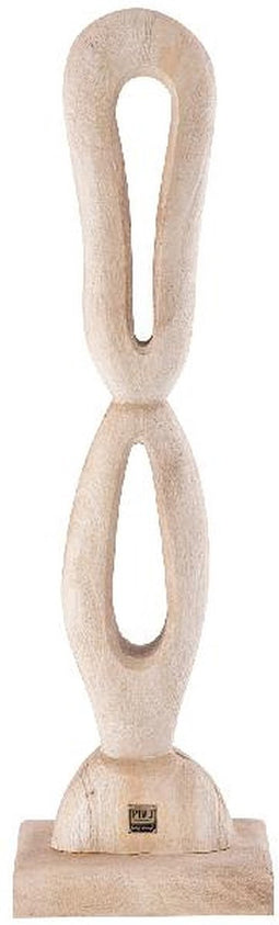 PTMD Rhyce Natural Mango Wood Statue Open Figure S