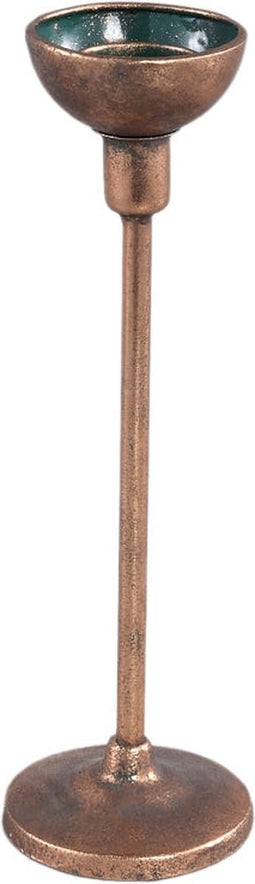 PTMD Rhydo Kandelaar - 9 x 9 x 29 cm - Ijzer - Koper