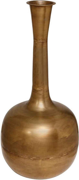 PTMD Rika Brass Antique Iron Pot With High Top S