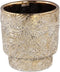 PTMD Rinah Bloempot - 10 x 10 x 11 cm - Keramiek - Goud
