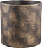 PTMD Rissa Ronde Bloempot - H40 x Ø40 cm - Cement - Goud