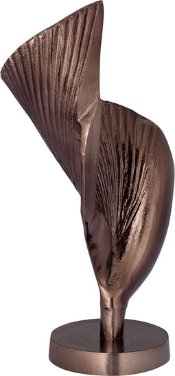 PTMD Roweyda Bronze Alu Statue Shell Shaped Small