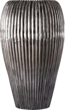 PTMD Russel Silver Alu Pot High Ribbed Large
