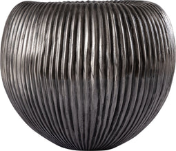 PTMD Russel Silver Alu Pot Low Ribbed Small