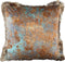 PTMD Rusty Vierkant Kussen - 45 x 10 x 45 cm - Velvet - Goud