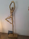 PTMD Saaqi Gold Casted Alu Statue Dancing Lady A