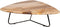 PTMD Salontafel Deeba - 95x85x36 cm - Hout - Naturel - Set van 5