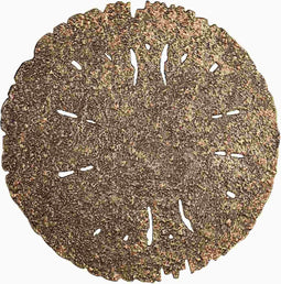 PTMD Sandee Gold Casted Alu Wall Panel Sun Burst M