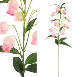 PTMD Sandersonia Kunsttak - 44 x 26 x 100 cm - Roze