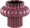 PTMD Sannee Red Ceramic Pot Ribbed Wide Middle M