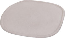 PTMD Schaal Cindae - 34x31x1 cm - Aluminium - Creme