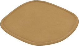 PTMD Schaal Cindae - 34x31x1 cm - Aluminium - Geel