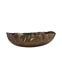 PTMD Schaal Conill - 85x66x27 cm - Aluminium - Goud