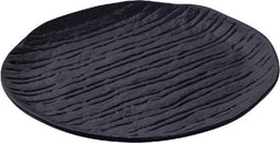 PTMD Schaal Grail - 24x24x2 cm - Aluminium - Zwart