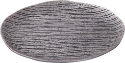 PTMD Schaal Grail - 32x32x2 cm - Aluminium - Zilver