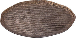 PTMD Schaal Grail - 40x40x2 cm - Aluminium - Goud