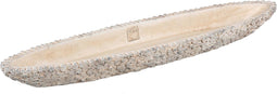 PTMD Schaal Jannicke - 75x15x6 cm - Cement - Creme