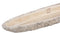 PTMD Schaal Jannicke - 75x15x6 cm - Cement - Creme