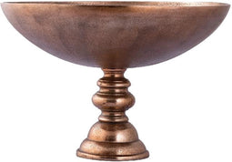 PTMD Schaal Norbert - 41x41x28 cm - Aluminium - Koper