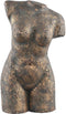 PTMD Sculpy Torso Ornament - 31x19x57 cm - Cement - Goud