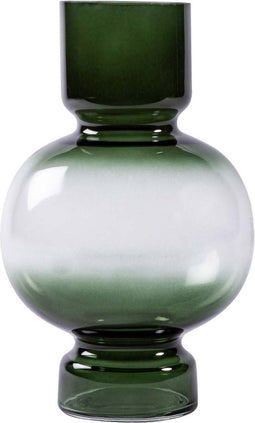 PTMD Selino Ronde Vaas - H24 x Ø15 cm - Glas - Groen