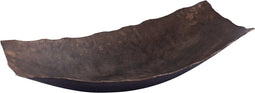 PTMD Semin Copper Alu Rectangle Rustic Bowl Wavy Edge S
