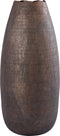 PTMD Semin Copper Alu Round Rustic Pot Wavy Edge L