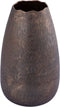 PTMD Semin Copper Alu Round Rustic Pot Wavy Edge S