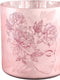PTMD Shana Windlicht - 20 x 20 x 20 cm - Glas - Roze