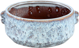 PTMD Shay Bloempot - 18 x 16 x 8 cm - Keramiek - Blauw