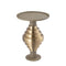 PTMD Sidetable Gjino - 36x36x57 cm - Ijzer - Groen