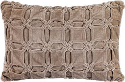 PTMD Sierkussen Nasim M - 60x40x10 cm - Katoen - Creme