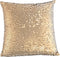 PTMD Sierkussen Vanny - 40x10x40 cm - Textiel - Goud