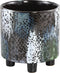 PTMD Snakes Ronde Bloempot Op Voet - H16 x Ø15 cm - Keramiek - Grijs