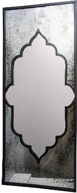 PTMD Spiegel Don - 50x2x120 cm - Glas - Zwart