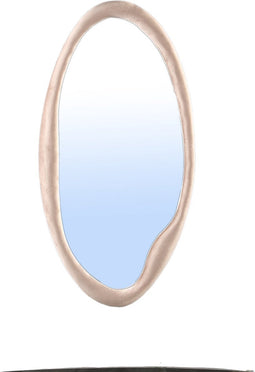 PTMD Spiegel Don - 50x4x98 cm - Fluweel - Beige