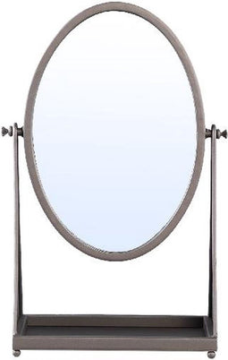PTMD Spiegel Francess - 28x14x43 cm - Ijzer - Bruin