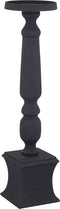 PTMD Statch Black Casted Alu Candleholder On Base