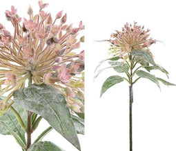 PTMD Succulent Kunsttak - 17 x 22 x 44 cm - Roze