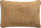 PTMD Suky Camel Suede Leather Cushion Rectangle