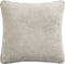 PTMD Suky Taupe Suede Leather Cushion Square S