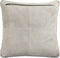 PTMD Suky Taupe Suede Leather Cushion Square S