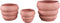 PTMD Summera Pink round paper rope pot layered SV3