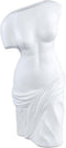 PTMD Syra Standbeeld Torso - 18 x 14 x 31 cm - Poly - Wit